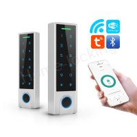 Home-Locking wifi/bluetooth-toegangscontrole door vingerafdruk,ID-kaart,wachtwoord met bediening via Smart Life APP. T-1142